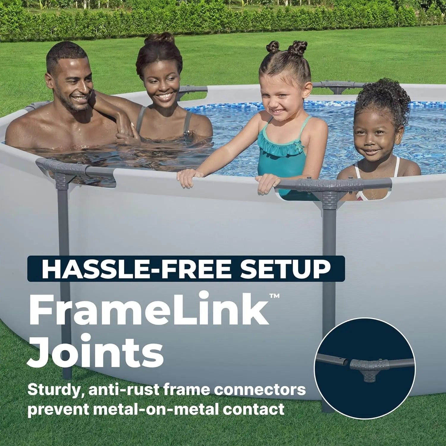 Steel Pro MAX 10' x 30" Above Ground Pool, Round Metal Frame Outdoor Swimming Pool Set with Filter Pump & Type I Cartridge