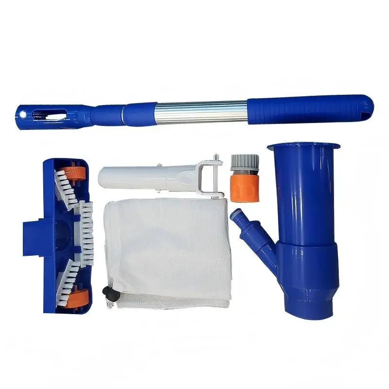 Pool Vacuum Cleaner Jet Underwater Vacuum with Brush for Pond Spa Pool Cleaning