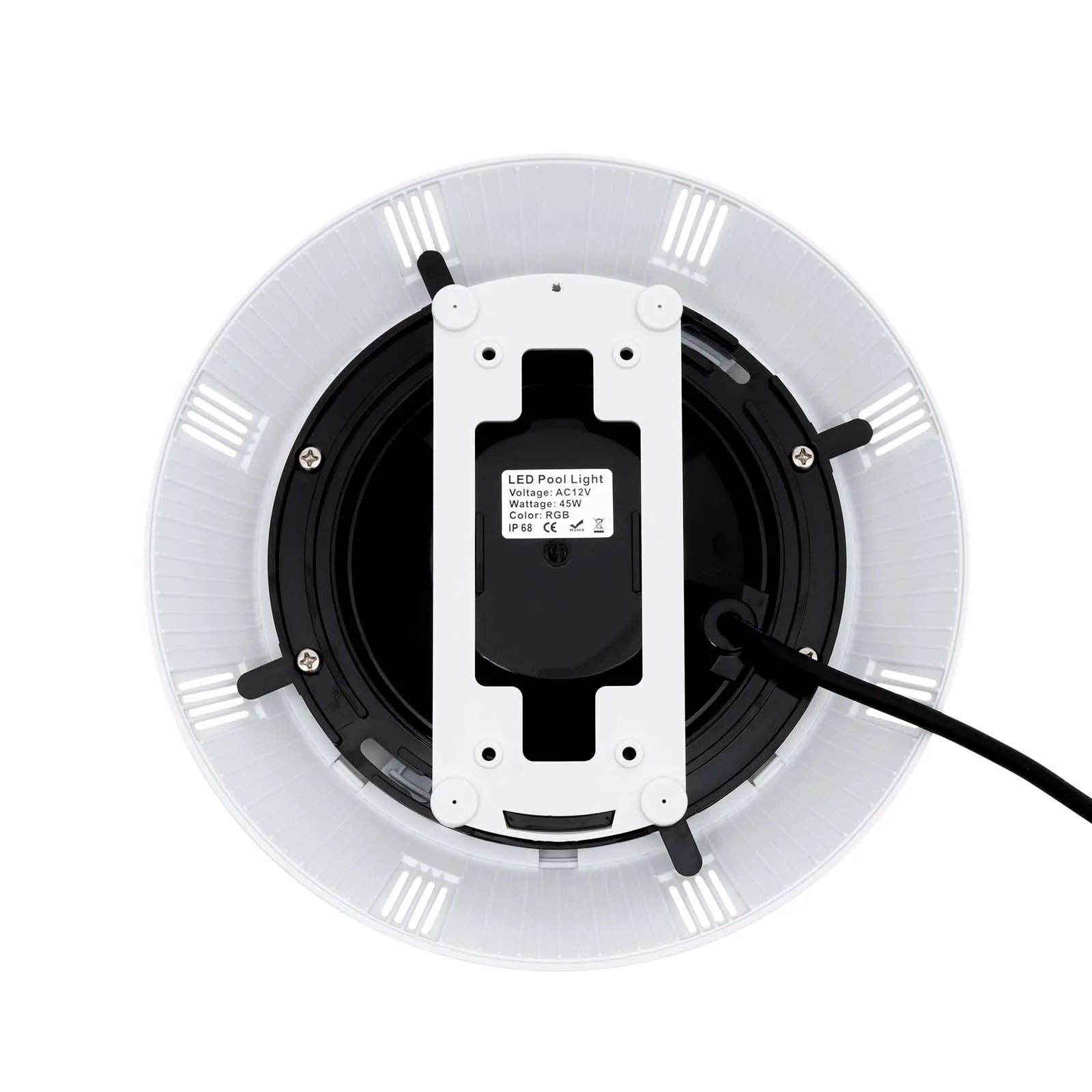 45W RGB LED Underwater Swimming Pool Light IP68 Waterproof 7 Colors Changing Underwater Pool Lights with Remote Control