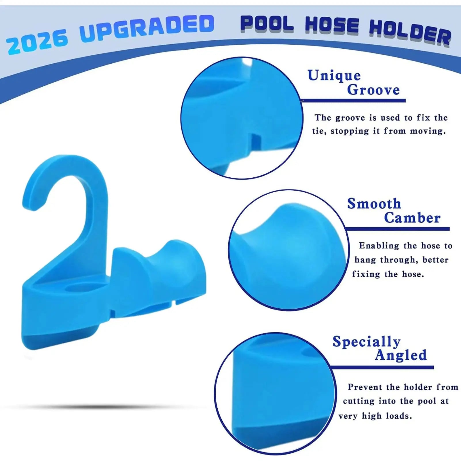 3pcs Adjustable Pool Pipe Holders For Intex Plunger Valves Secure Swimming Pool Liner Protection Kit Protection Bracket