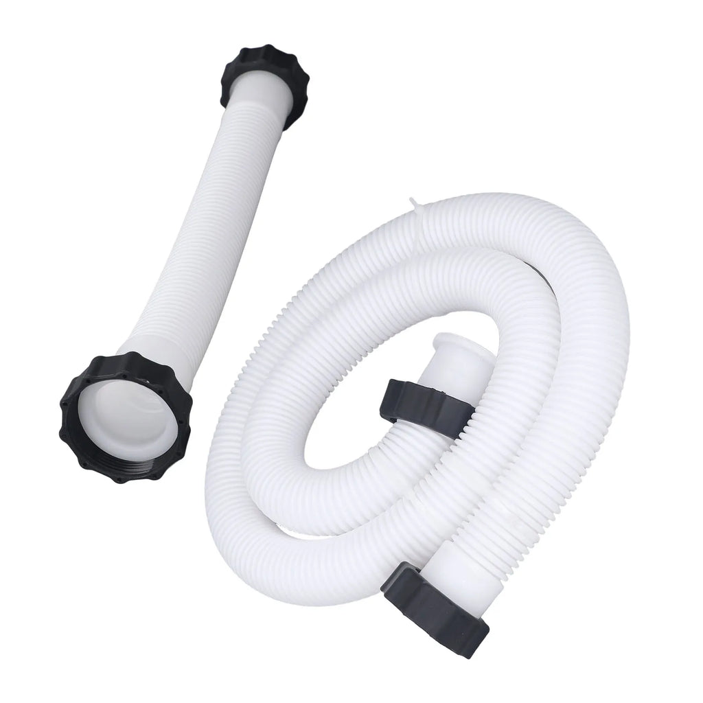 Filter Pump Hose Pool Pump Replacement Hose for 1.5in Diameter Replacement Pool Hose for Above Ground Pools White Pool Pump Hose