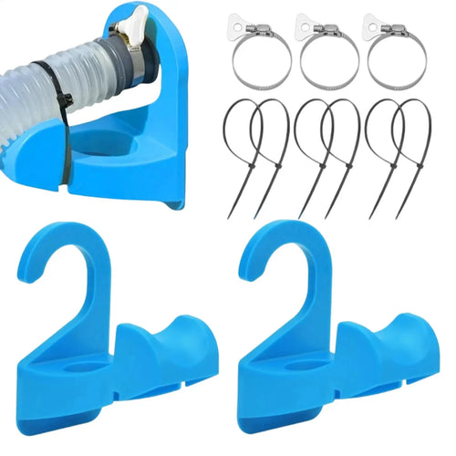 3pcs Adjustable Pool Pipe Holders For Intex Plunger Valves Secure Swimming Pool Liner Protection Kit Protection Bracket
